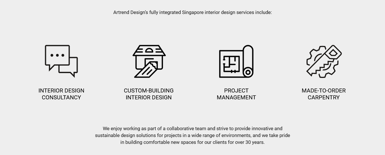 Commercial Interior Design - ARTrend Design Pte Ltd