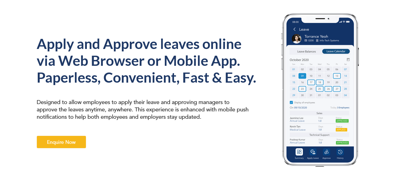 HRM Software-Info-Tech Systems Integrators Pte Ltd