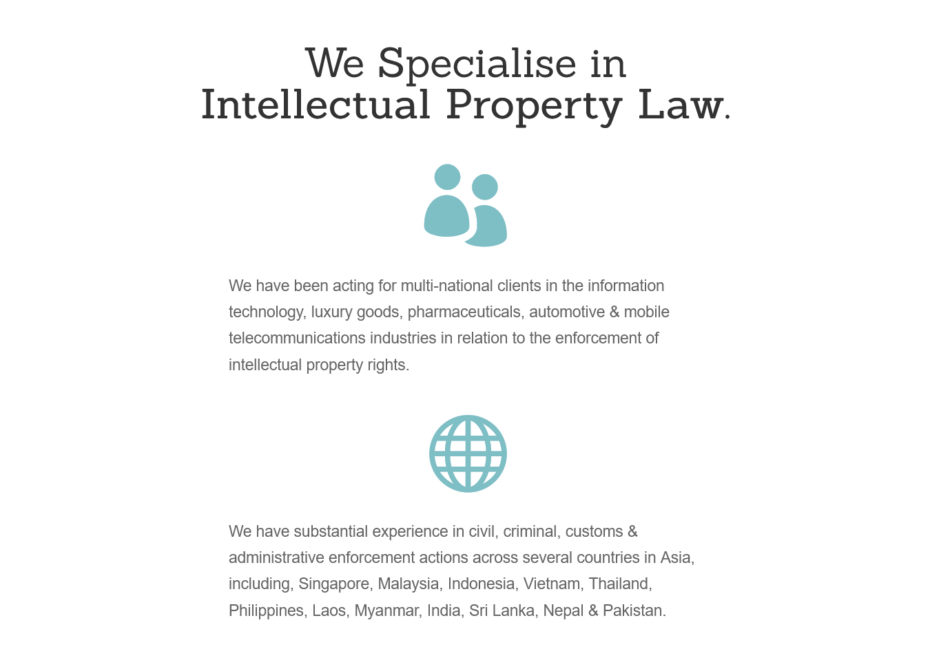 Robinson LLC - We specialise in Intellectual property law